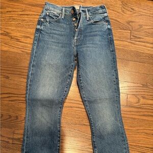 MOTHER DENIM!! Stunner Fray. Luke new. Never worn
